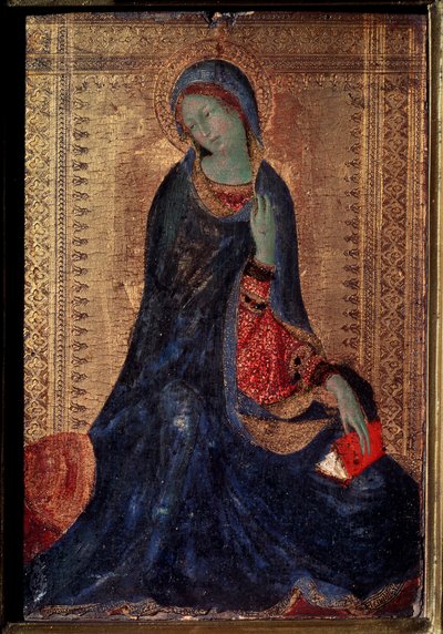 Virgin Annunciate, c1340-c1344 od Simone Martini