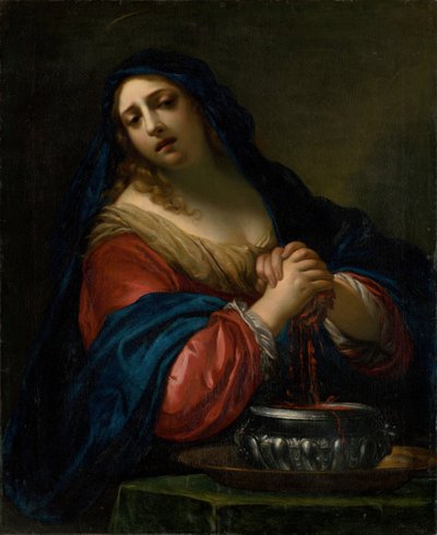 Saint Praxedis, c. 1650 od Simone Pignoni