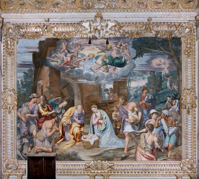 Klanění pastýřů od Simone Veneziano Peterzano