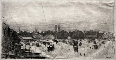 Železniční stanice, 1883. od Sion Longley Wenban