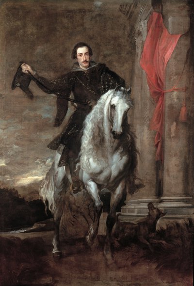 Portrét Anton Giulio Brignole Sale 1605-1662, 1622-1625. od Sir Anthony van Dyck