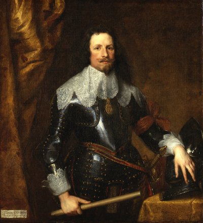 Portrét Thomase Františka Savojského, prince z Carignana 1596-1656. od Sir Anthony van Dyck
