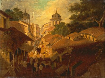 Ulice v Patně od Sir Charles DOyly