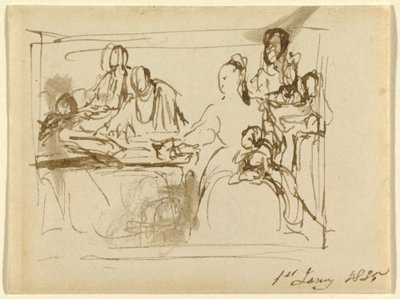 Rodinná skupina od Sir David Wilkie