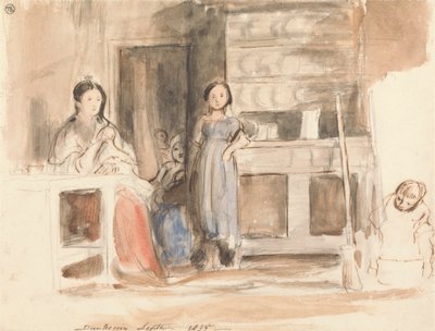 Kuchyňská scéna: Dunkerrin, září 1835 od Sir David Wilkie