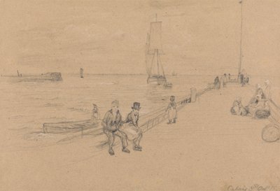 Na molu v Calais od Sir David Wilkie