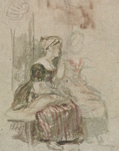 Studie na "Penny svatbu" od Sir David Wilkie