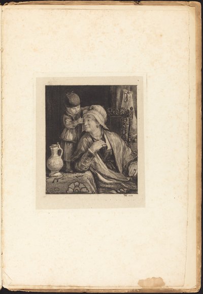 Vlámská matka od Sir David Wilkie