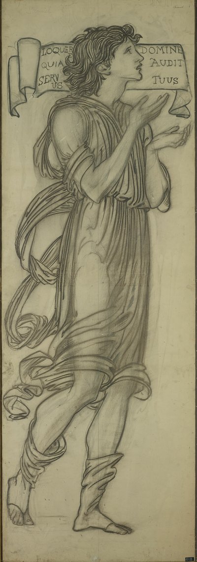 Samuel (karikatura pro východní okno Lady Chapel) od Sir Edward Burne Jones