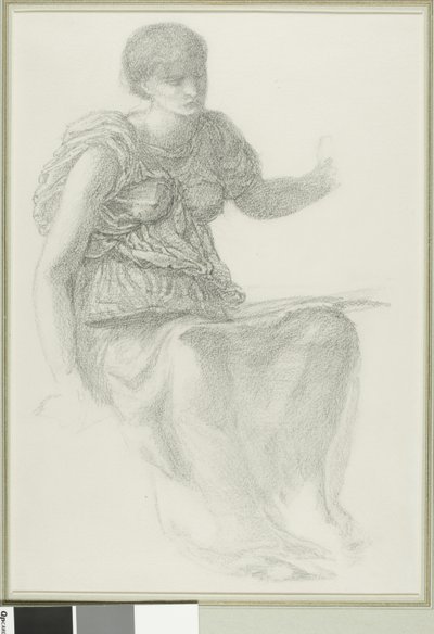 Studie pro jednoho z osudů od Sir Edward Burne Jones
