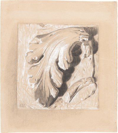 Fragment ze starožitného vlysu od Sir Edward Coley Burne Jones