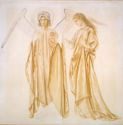 Láska přivádí Alcestise zpět z hrobu, 1863 od Sir Edward Coley Burne Jones
