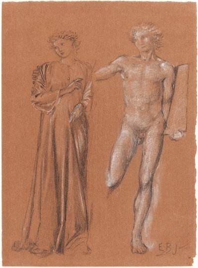 Orfeus a Eurydika od Sir Edward Coley Burne Jones