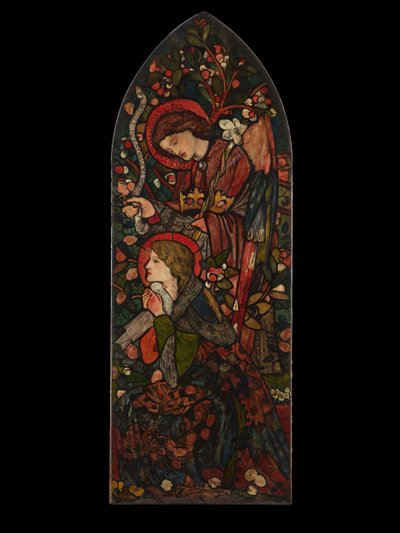 Zvěstování, 1857. od Sir Edward Coley Burne Jones