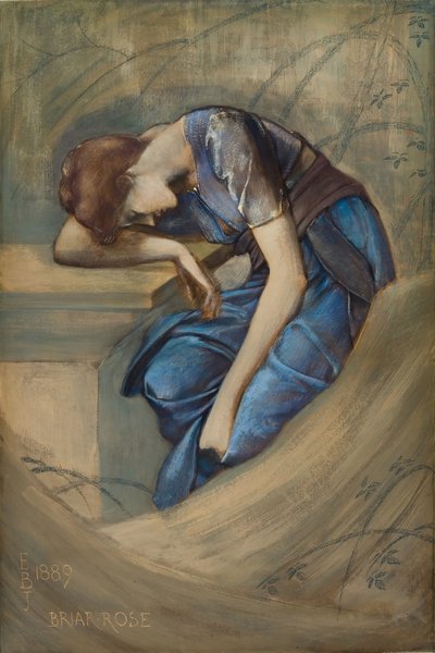 Série Briar Rose - Studie pro ‚The Garden Court‘, 1889. od Sir Edward Coley Burne Jones