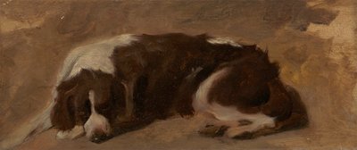 Španěl vleže od Sir Edwin Henry Landseer