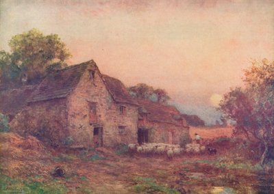 The Harvest Moon, c1897, 1914 od Sir Ernest Albert Waterlow