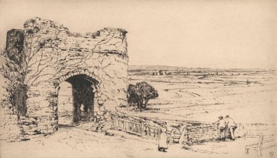 Strand Gate, Winchelsea od Sir Frank Short