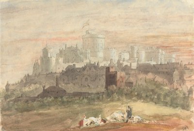 Capriccio z hradu Windsor od Sir George Hayter