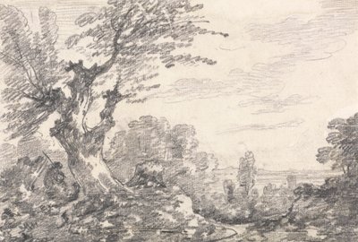 Složení krajiny od Sir George Howland Beaumont seventh Baronet