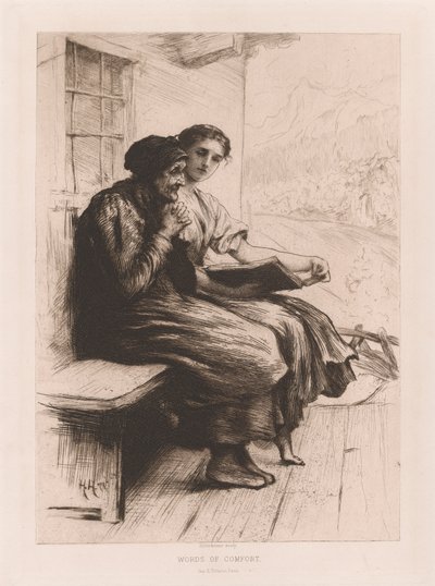 Slova útěchy od Sir Hubert von Herkomer