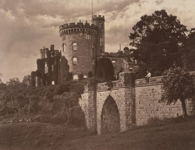 Hrad Tullichewan, Vale of Leven, Skotsko,cca. 1855 (foto) od Sir James Campbell of Stracathro