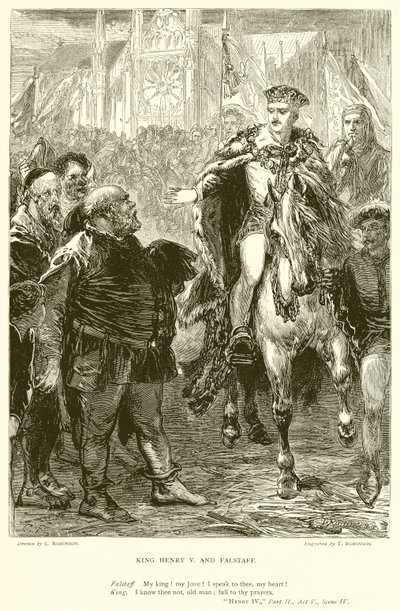 Král Jindřich IV Část II od Sir John Charles Robinson
