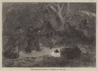 Uvízl ve sněhu od Sir John Charles Robinson
