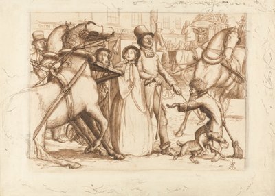 Slepý muž od Sir John Everett Millais