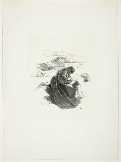 Mladá matka od Sir John Everett Millais