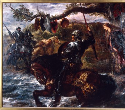 "Lancelot du Lac", 1886 od Sir John Gilbert