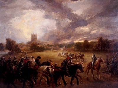 „Margaret z Anjou zajatá po bitvě u Tewkesbury“, 1875. od Sir John Gilbert