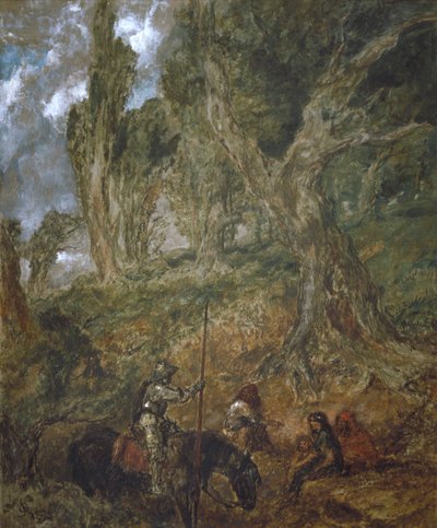 "Ztracená cesta", 1894. od Sir John Gilbert