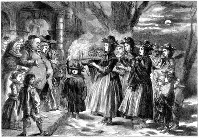 Wassail Bowl, 1860. od Sir John Gilbert
