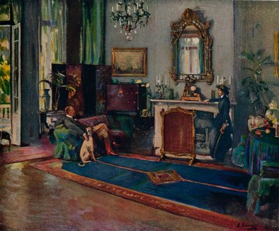 The Greyhound, 1910, 1914 od Sir John Lavery