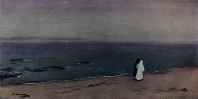 The Seashore, Moonlight, c1908 od Sir John Lavery