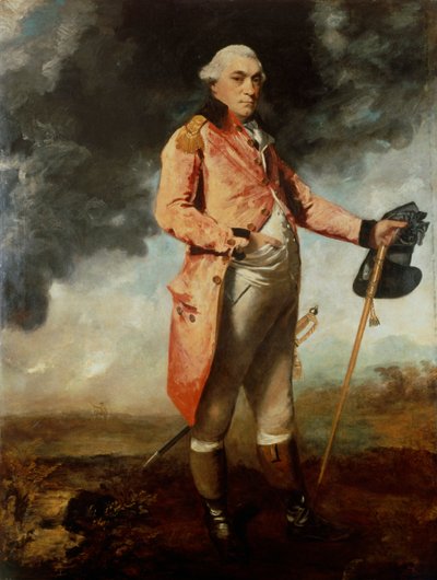 Generálmajor George Catchmaid Morgan d.1823, c1790. od Sir Joshua Reynolds