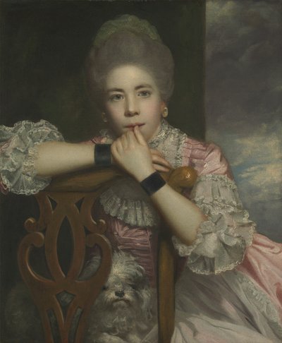 Paní Abingtonová jako slečna Prue v "Love for Love" od Williama Congrevea od Sir Joshua Reynolds RA