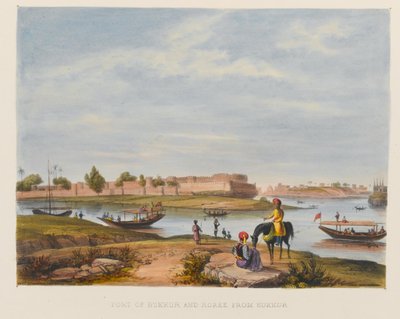 Pevnost Bukkur a Roree ze Sukkur od Sir Keith A. Jackson