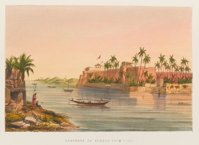 Pevnost Bukkur z Roree od Sir Keith A. Jackson