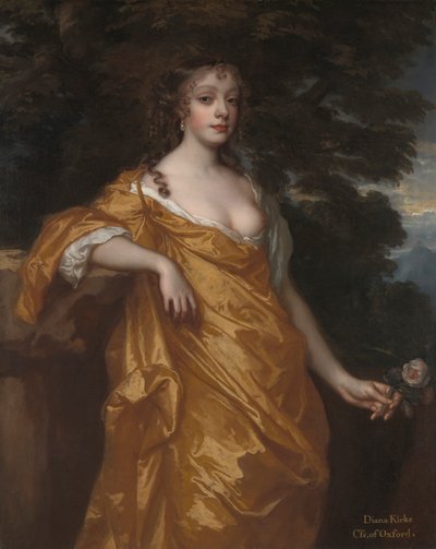 Diana Kirke, pozdější hraběnka z Oxfordu od Sir Peter Lely