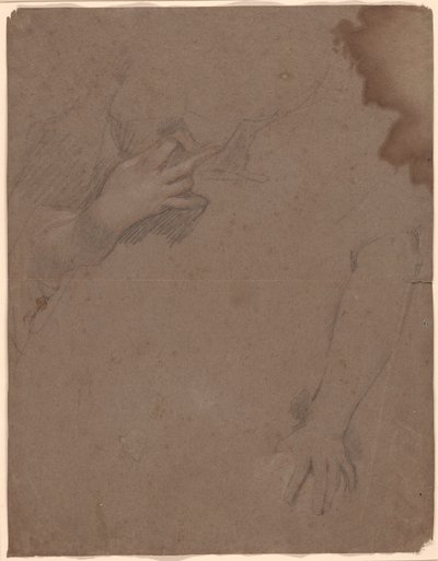 Kresby rukou od Sir Peter Lely