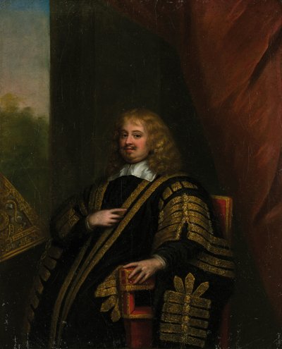 Portrét sira Edwarda Hyda, 1. hraběte z Clarendonu 1609-1674. od Sir Peter Lely