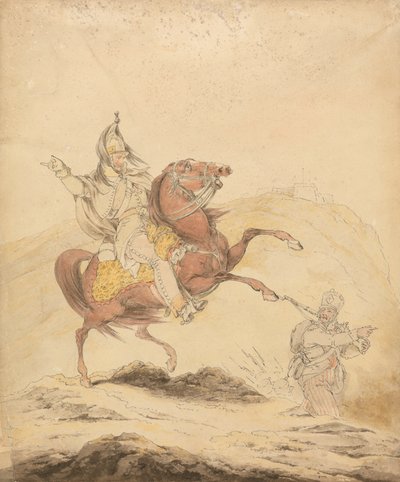 Francouzský dragoun od Sir Robert Kerr Porter