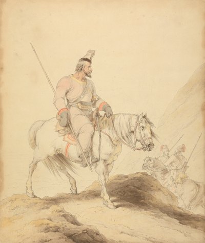 Uralský kozák od Sir Robert Kerr Porter