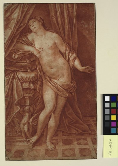 Smrt Kleopatry podle obrazu Guida Reniho od Sir Robert Strange