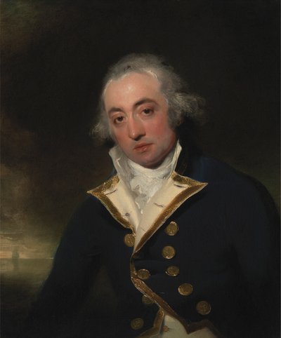 Admirál John Markham od Sir Thomas Lawrence