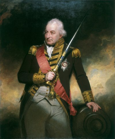 Admirál John Jervis, c1801 od Sir William Beechey