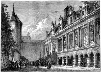 Radnice v La Rochelle, Francie, 1882-1884 od Smeeton