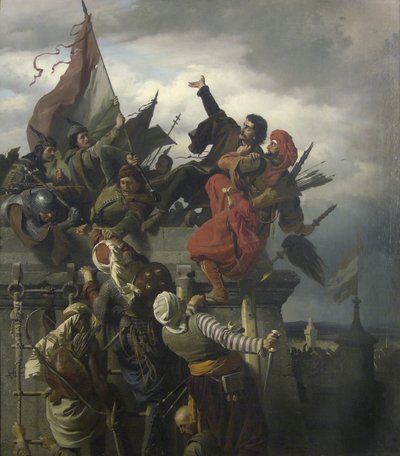 Sebeobětování Titusze Dugovicse, 1859 od Alexander von Wagner
